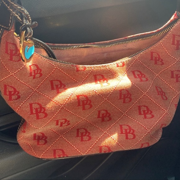 Pink Dooney and Bourgeois purse - Picture 2 of 5